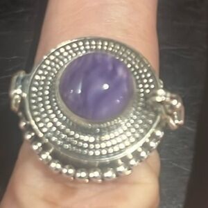 Chorite Poison Ring